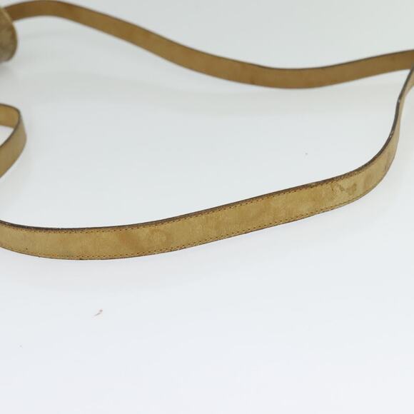 CELINE Macadam Canvas Shoulder Bag Pvc Beige Gold - Picture 7 of 12